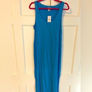 J. Crew blue maxi dress